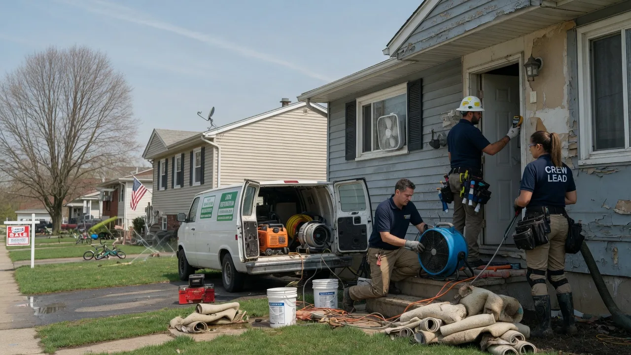 Flood Cleanup in Claudville, VA near me