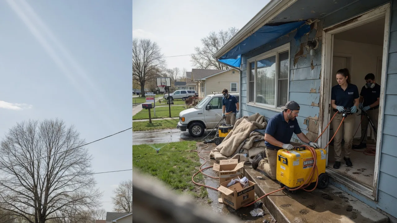 Basement Flood Cleanup in Claudville, VA near me